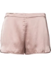 FLEUR DU MAL silk shorts,SH0013830012040701