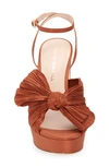 Loeffler Randall Natalia Platform Sandal In Terracotta