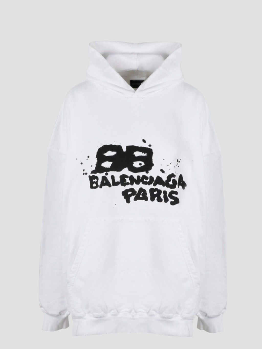【BALENCIAGA】Hand Drawn BB Icon コットンフーディー BALENCIAGA】Hand Drawn BB Icon コットンフーディー