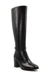 Dune London Tadley Knee High Boot In Black