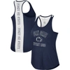 COLOSSEUM COLOSSEUM NAVY PENN STATE NITTANY LIONS 10 DAYS RACERBACK SCOOP NECK TANK TOP