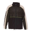 Dsquared2 Tech Fabric Jacket In Black