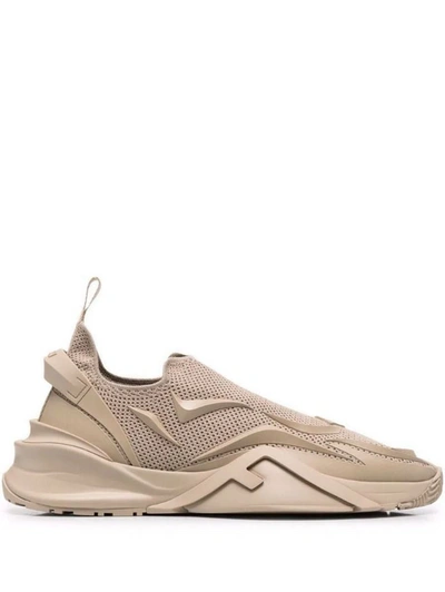 Fendi Sneaker In Beige