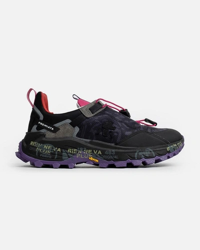 Premiata Trainer In Multicolor