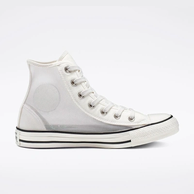 Converse Chuck Taylor All Star Ladies See Thru White High Sneakers