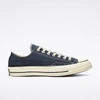 CONVERSE CHUCK TAYLOR ALL STAR 70 OBSIDIAN CANVAS LOW TOP SNEAKERS