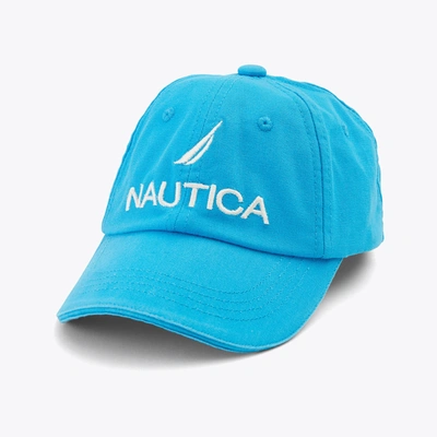 Nautica J-class Embroidered Baseball Cap In Blue