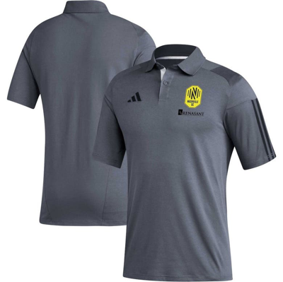 Adidas Originals Adidas Gray Nashville Sc 2023 On-field Training Polo