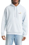 Carhartt Logo Hoodie In Icarus