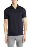 EMPORIO ARMANI SOLID COTTON POLO