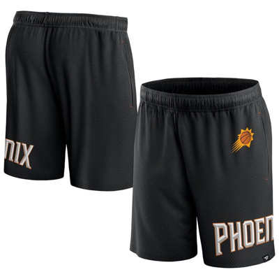 Fanatics Branded Black Phoenix Suns Free Throw Mesh Shorts