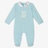 ALVIERO MARTINI BOYS BLUE TEDDY BABYGROW