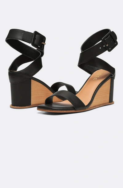 Joie Bayley Wedge Sandal In Black