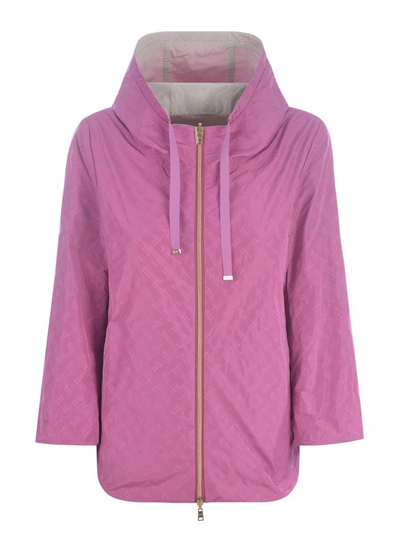 Herno Reversible Hooded Jacket In Multi