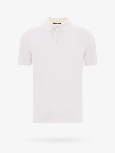 Roberto Collina Polo Shirt In Beige