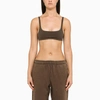 Entire Studios Bleep Bra In Brown