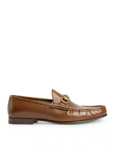 Gucci Men`s 1953 Horsebit Loafer In Brown