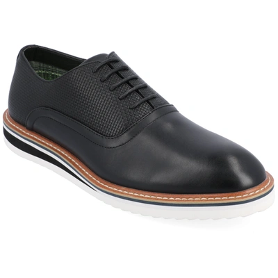 Vance Co. Weber Plain Toe Hybrid Dress Shoe In Black