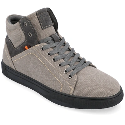 Vance Co. Justin High Top Sneaker In Grey