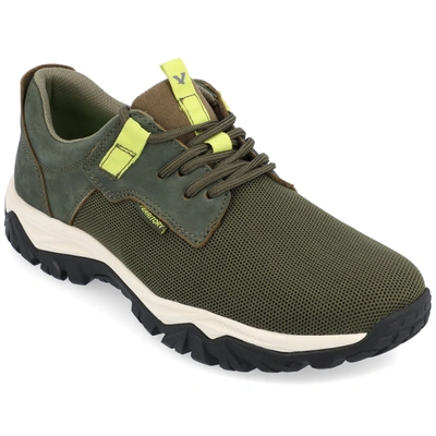 Territory Trekker Casual Knit Sneaker In Green