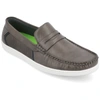 Vance Co. Danny Vegan Leather Penny Loafer In Gray