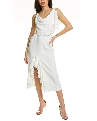 Cinq À Sept Lavonne Midi Dress In White
