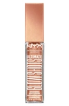 Nyx Ultimate Glow Shots Liquid Eyeshadow In Twisted Tanger