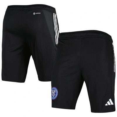 Adidas Originals Adidas Black New York City Fc 2023 On-field Aeroready Training Shorts