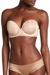 Felina Marvelous Strapless Bra In Warm Nude