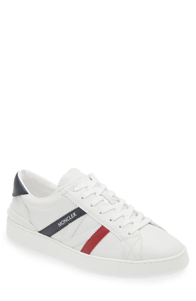 Moncler Monaco M Low-top Sneakers In White