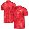 Colosseum Scarlet Nebraska Huskers Palms Team Polo In Scarlet