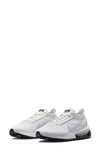Nike Air Max Flyknit Racer Sneaker In White/platinum/black
