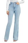 Good American Good Curve High Waist Bootcut Jeans In Indigo436