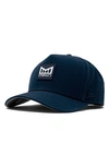 Melin Hydro Odyssey Stacked Water Repellent Baseball Cap In Navy