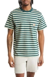 Carhartt Scotty Pocket T-shirt In Green