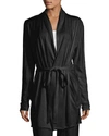 SKIN SHORT PIMA COTTON WRAP ROBE,PROD197770113