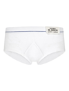 DOLCE & GABBANA LOGO-PATCH COTTON BRIEFS