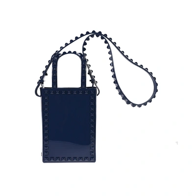 Carmen Sol Alice 2 Mini Shoulder Bag In Navy Blue