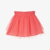 EVERYTHING MUST CHANGE GIRLS PINK JERSEY & TULLE SKIRT