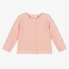 ABSORBA GIRLS PINK KNITTED STRIPES CARDIGAN
