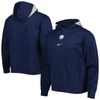 NIKE NIKE NAVY BYU COUGARS SPOTLIGHT PERFORMANCE PULLOVER HOODIE