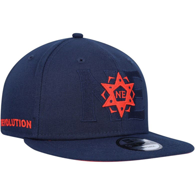 New Era Navy New England Revolution Kick Off 9fifty Snapback Hat