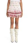 Isabel Marant Étoile Isabel Marant Etoile 'naomi' Mini Skirt In White