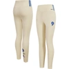 PRO STANDARD PRO STANDARD CREAM LOS ANGELES RAMS RETRO CLASSIC JERSEY LEGGINGS