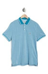 ORIGINAL PENGUIN BIRDSEYE TIPPED COTTON PIQUÉ POLO