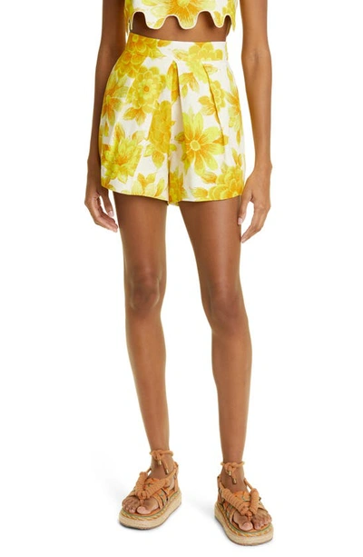 Alemais Sonny Shorts In Lemon