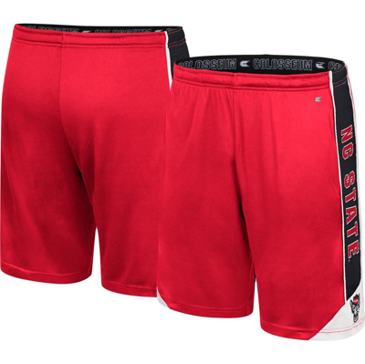 Colosseum Red Nc State Wolfpack Haller Shorts