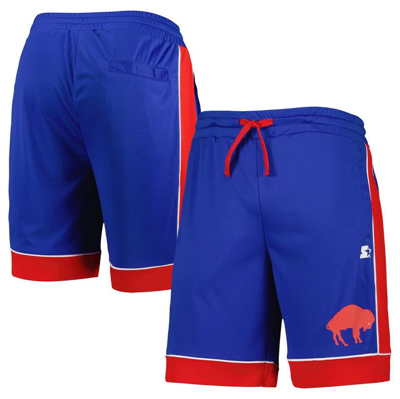 Starter Royal Buffalo Bills Throwback Fan Favorite Shorts