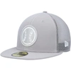 New Era Men's  Gray Milwaukee Brewers 2023 On-field Batting Practice 59fifty Fitted Hat In Gray
