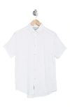 REPORT COLLECTION REPORT COLLECTION SHORT SLEEVE LINEN SHIRT